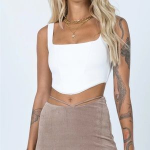 Princess Polly Kaeshia Rib Bustier